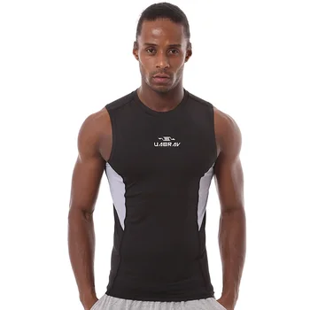 J1985-Cvičení, fitness men Krátký rukáv t tričko pánské tepelné sval kulturistika nosit kompresní Elastické Slim oblečení