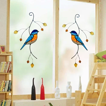 Kreslený Létající Ptáky Samolepka Na Zeď Kreativní Home Dekor Obývací Pokoj Obtisky Tapety Ložnici, Dětském Pokoji Okna Dekor Home Decor