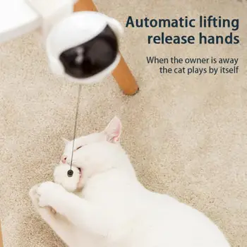 Nová Kočka, Elektrické Hračky Plastové Interaktivní Automatické Zvedání Míč Odnímatelné Legrační Hračka Pet Products Pet Dodávky Kočka Příslušenství