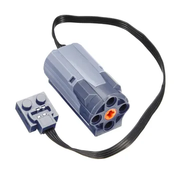 Technické Power Functions Servo Motor Přepínač Polarity Světla Sada IR Speed Přijímač Dálkového Ovládání Baterie Box M-Motor 8883