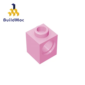 BuildMOC Montuje Částice 6541 1x1For Stavební Bloky DIY Díly elektrických Vzdělávací Cihly Děti Hračky