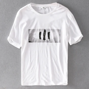 2020 Letní nové prádlo s krátkým rukávem t-shirt muži velké velikosti volné trend muži tričko značky bílé t košile mužské košile camiseta