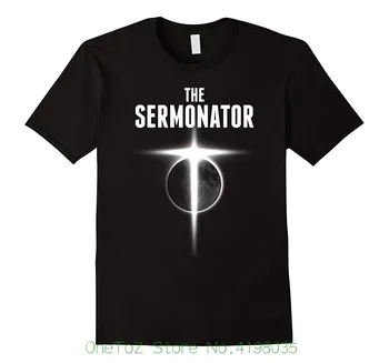 Na Sermonator Pastor Košile Pro Muže Pastor Dárky Pro Muže Letní Pánské Print T-shirt