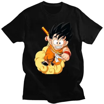 Letní Nejnovější Anime Tisk Ženy Muži T-Košile Goku Vegeta Funny T Košile Bavlna O-Neck Casual Top Tees Homme Oblečení