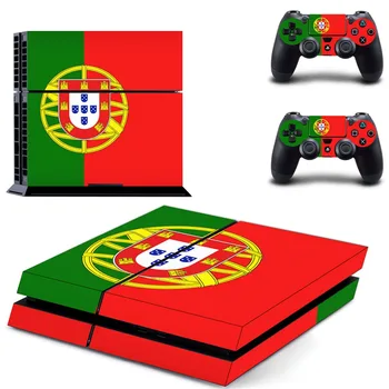 Portugalsko státní Vlajka PS4 Kůže Obtisk Nálepka pro Sony Konzole PlayStation 4 a 2 řadiče vzhledy PS4 Samolepky Vinyl Příslušenství