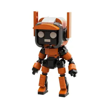 DIY K-VRC Láska-Smrt-Robot Model Budovy Bloku Hračka Kreativitu Animace Inteligentní Budoucnost Robot Cihly MOC Kočka Děti Gfit