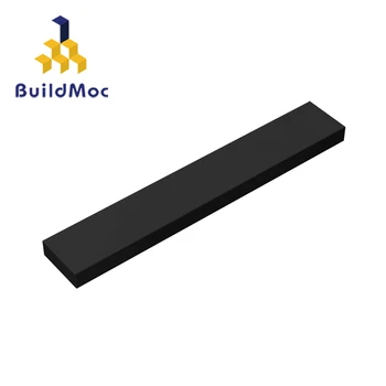 BuildMOC Kompatibilní Montuje Částice 6636 1x6 Pro Stavební Bloky, Díly DIY objasnit blok cihly