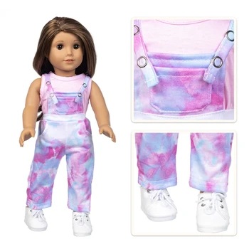 2021 Kombinézy Oblek Fit pro American Girl Doll Šaty 18 palcový Doll , Vánoční Dívka Dárek(prodávat pouze oblečení)