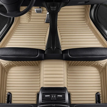 Vlastní 5 Sedadel auto podlahové rohože pro audi všechny modely audi Q2 Q3 Q5 Q7 Q8 2000 -2010 2011 - 2020 auto doplňky, koberce ne, něco alfombra