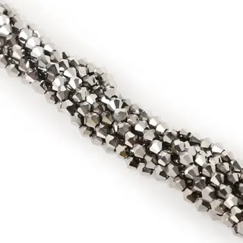 4mm Barevné Distanční Volné Crystal, české Sklo, Korálky Pro Výrobu Šperků Náramek Náhrdelník Vyšívání Accessoire Velkoobchodní Dodávky