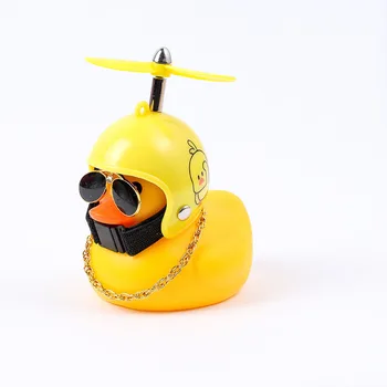 Horké Kolo Bell Rozbité Vítr Helmu, Malá Žlutá Kachna Stojící Kachna Není Světla MTB Silniční Kolo Motor na Koni, jízda na Kole Příslušenství