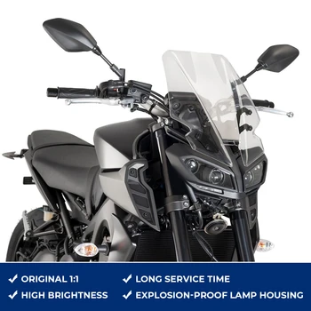 MT09 Světlomet Motocyklu LED Lampa DRL Pro YAMAHA MT09 MT - 09, MT 09 FZ09 2017 2018 2019 2020 Světla LED Vodotěsné Nejnovější!