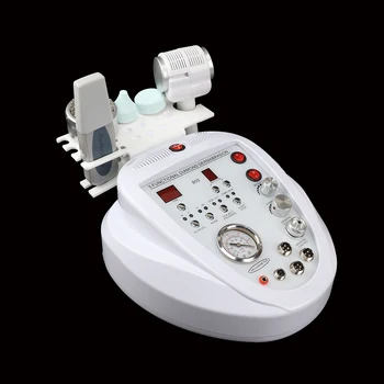 Doprava zdarma 6 v 1 Mikrodermabraze Stroje s Skin Scrubber/Dermabraze Teplé a Studené Léčba ultrazvukové krásy AM-905