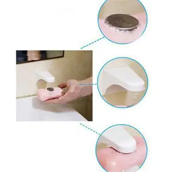 Nástěnné Upevnění Přilnavost Mýdlo Dishe pro Koupelnové Doplňky Domácnost Koupelna Magnetický Držák na Mýdlo Nádoba Dávkovače