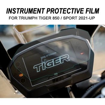 PRO TRIUMPH TIGER 850 SPORT (2021-) Clusteru Nuly ochranná Fólie Screen Protector Příslušenství Motocykl