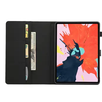 Premium Kožené Pouzdro Pro iPad Vzduchu 4 4. Generace 10.9 2020 A2324 A2072 Inteligentní Spánku Týden Cover Stand Flip Pero Slot Tablet Funda