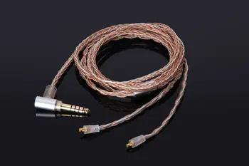 8-core 2.5/3.5/4.4 cop VYVÁŽENÉ Audio Kabel Pro Westone W10 W20 W30 W40 W50 W60 W80 ES10 ES20 sluchátka