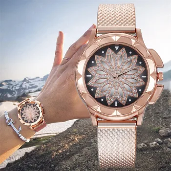 Luxusní Značky, Kožené Quartz Dámské Hodinky Dámské Módní Hodinky Ženy Náramkové hodinky Hodiny Orologio Donna Ceasuri Elegantní Populor&5