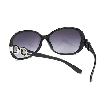 Módní Fialové Oválné Sluneční Brýle, Ženy Značky Značkové Kolo Sluneční Brýle Žena Vintage Velký Rám Black Gradient Oculos De Sol