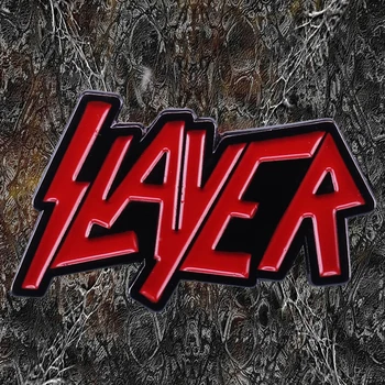 Slayer Enamel Pin Thrash Metal Band Badge