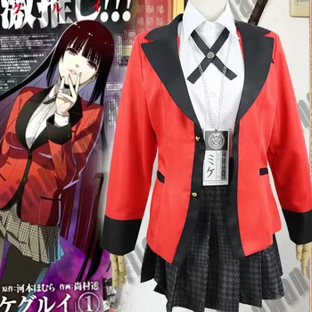 Cosplay Kostým Yumeko Jabami Anime Cosplay Kostýmy Japonské Hazardní Školy Dívčí Rekvizity Jednotné Oblečení
