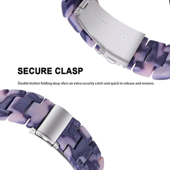 20mm Pryskyřice řemínek Pro Samsung Gear S2 Classic correa Náhradní Příslušenství Pro Galaxy watch 42mm Aktivní 2 40/44/3 41mm