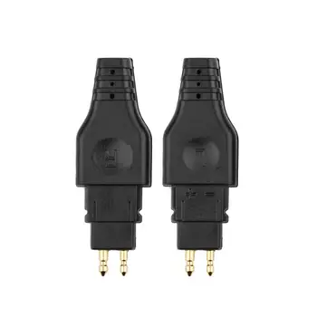 2ks Náhradní Mini Sluchátka Kabel Pin Audio Konektor pro HD580 HD600 HD650 HD25