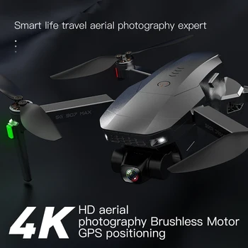 LSRC SG907 MAX Drone 4K Profesionální Fotoaparát, GPS 5G WiFi S 3-Axis Gimbal 25 Minut Letu RC Kvadrokoptéra Dron vs SG906 PRO 2