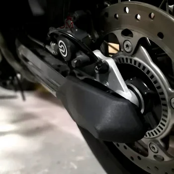 Motocykl Bar Štít Zadní Náprava kyvná vidlice Protector Zahrnuje Víčko pro BMW F650GS F700GS F800GS/ADV 07-17 motocykl Kryt Samolepky