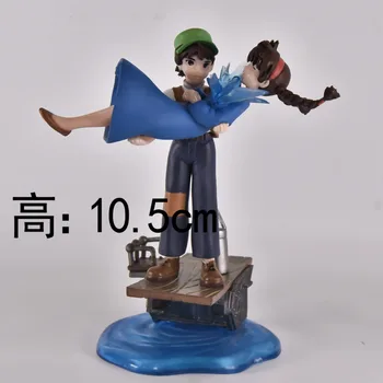 5kusů/set Studio Ghibli Obrázek Kiki Delivery Service Zámek v oblacích Spirited Away howlův kráčející Hrad TOTORO Obrázek