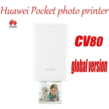 Huawei Foto Tiskárny CV80 globální verze Polaroid Mini Telefon Přenosný Kapesní Bluetooth Žádný Inkoust 3Inch