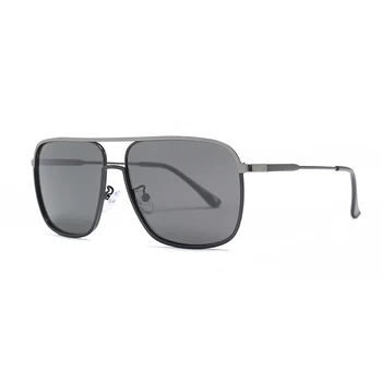 Klasické Retro Pánské Polarizační TAC1.1 Objektiv sluneční Brýle Muži Obdélník Sluneční Brýle Rám ze Slitiny sluneční Brýle, UV400 Odstíny Mužské Brýle