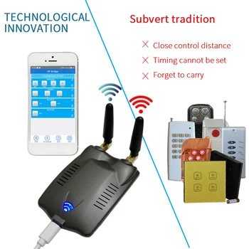 Inteligentní Domácí Automatizace Modul Wifi Bezdrátový Přepínač Univerzální Časovač DIY Převést 315/433MHz RF eWeLink RF Most 315MHz 433MHz