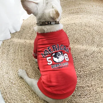 Bavlněné francouzský Buldoček Summer Cool Tričko Pet Pes Oblečení pro Malé Psy, domácí Zvířata, Oblečení Čivava Svetr Yorkshire, Mops Kostým