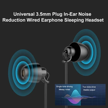 Hi-Spací Sluchátka Měkké Silikonové Sluchátka 3,5 mm In-Ear Sluchátka S Mic potlačení Šumu Sluchátka Pro Huawei, Xiaomi
