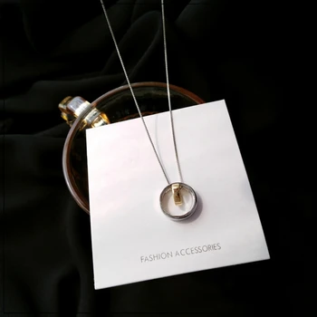 LANIWOO Kruhu Klíční kosti Přívěsek Náhrdelníky 2021 Nové Módní Šperky Simple In Style Velkoobchod Příslušenství