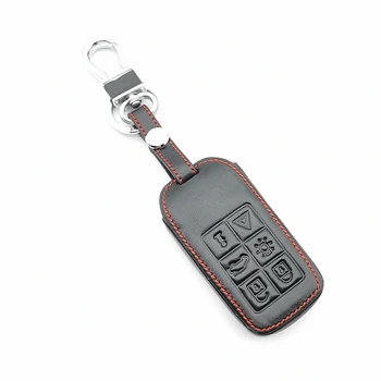 Vysoce Kvalitní Kůže Klíče od Auta ochranné Pouzdro Kryt pro VOLVO S60L S80L XC60, S60 V60 Auta Styling Smart Key Shell Zahrnuje