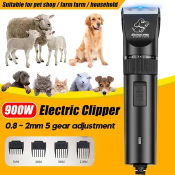 Pet Kočka Pes Vlasů Trimmer Clipper Pet Grooming Nůžky Elektrické Chovatelské Potřeby, Stříhání Stroj Nůžky Cutter Nástroj Dobíjecí
