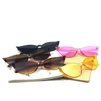 1KS Cat Eye Rybaření sluneční Brýle, Brýle Ženy Značky Návrhář Módní Retro Vintage Sluneční Brýle Brýle Barevné Brýle Řidiče