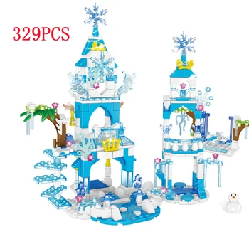 Stavební Bloky přátelé Princezna Hrad Windsor, Princ Dívka Série dětské Vzdělávací Montované Hračky