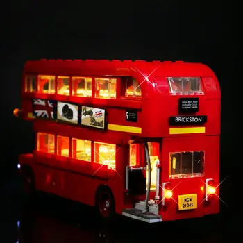LED Light Kit Pro 10258 Tvůrce London Bus Kompatibilní S 21045