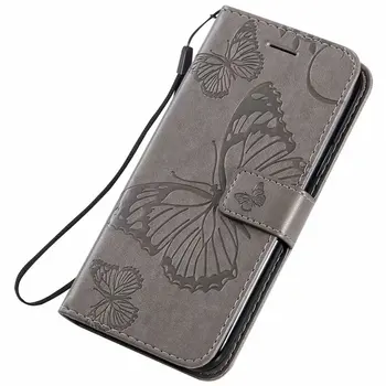 3D Butterfly Flip Kožená Peněženka Pouzdro Pro Pro Iphone11 11pro max 6 6S 7 8 Plus pro iphone X Xs Xr Max Kryt