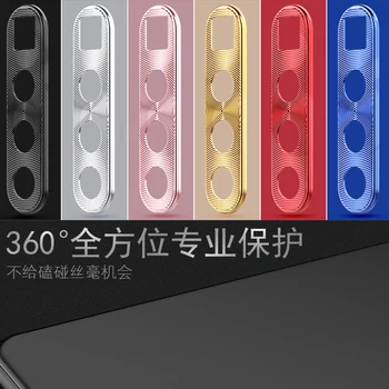 2KS Objektivu Fotoaparátu ochranná Fólie Pro Xiaomi Mi Note 10 10Pro Anti-scratch Fotoaparát kovový Kroužek Pro Xiaomi redmi Note 8 Pro 8t kryt