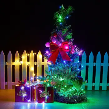 2M 20LEDs LED Láhev na Víno Světla Korku Tvar Měděného Drátu Barevné Mini String Světla Krytý Venkovní Vánoční Světla Svatební