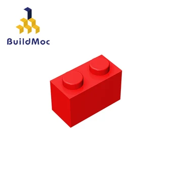BuildMOC 3004 93792 1x2 high-tech Přechodu Chytit Za Stavební Bloky, Díly DIY Vzdělávací Klasické Značky, dárek, Hračky