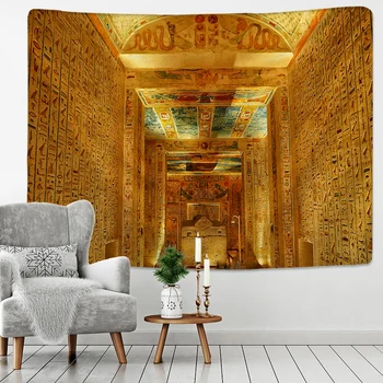 Starověké Egyptské Nástěnné Tapiserie, Zeď, Faraon Visí Přehoz přes postel Rohože Hippie Styl Pozadí Hadříkem Domova 150x100cm/150x130cm