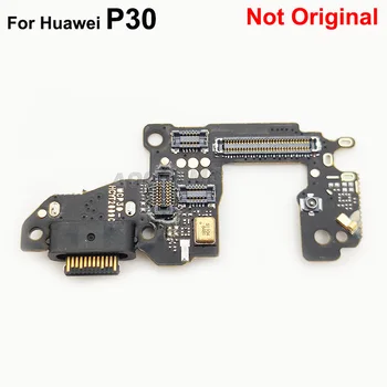 Aocarmo Pro Huawei P30 USB Nabíjecí Port Konektor Nabíječky Připojte Dock S Mic Mikrofon