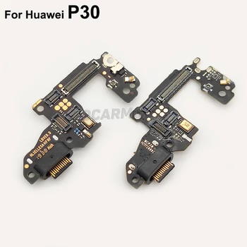 Aocarmo Pro Huawei P30 USB Nabíjecí Port Konektor Nabíječky Připojte Dock S Mic Mikrofon