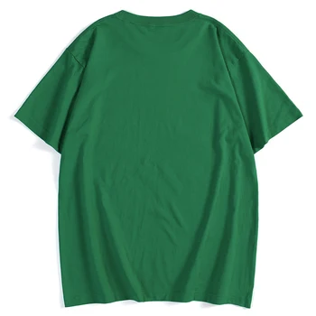 Hra Dívka Hrát Hru Korejský Styl Tisku Man T-Shirt Styl Měkké Trička Módní Slim Tričko Jednoduchost Oversize Top Muži
