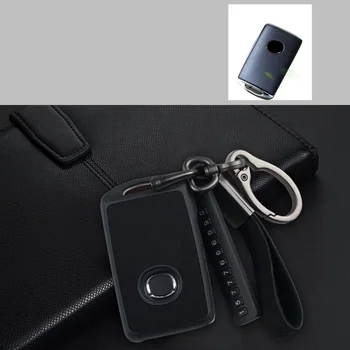 Plastová+Kožené Auto Klíč Pouzdro Pro Mazda 3 Alexa CX4 CX5 CX8 2019 2020 3Button Smart Remote Klíč od Auta